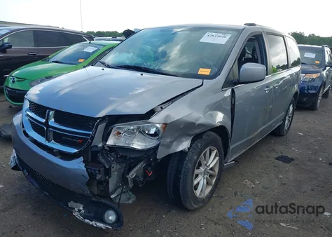 2018 Dodge Grand Caravan Sxt из США, поврежденный, VIN 2C4RDGCG4JR208581